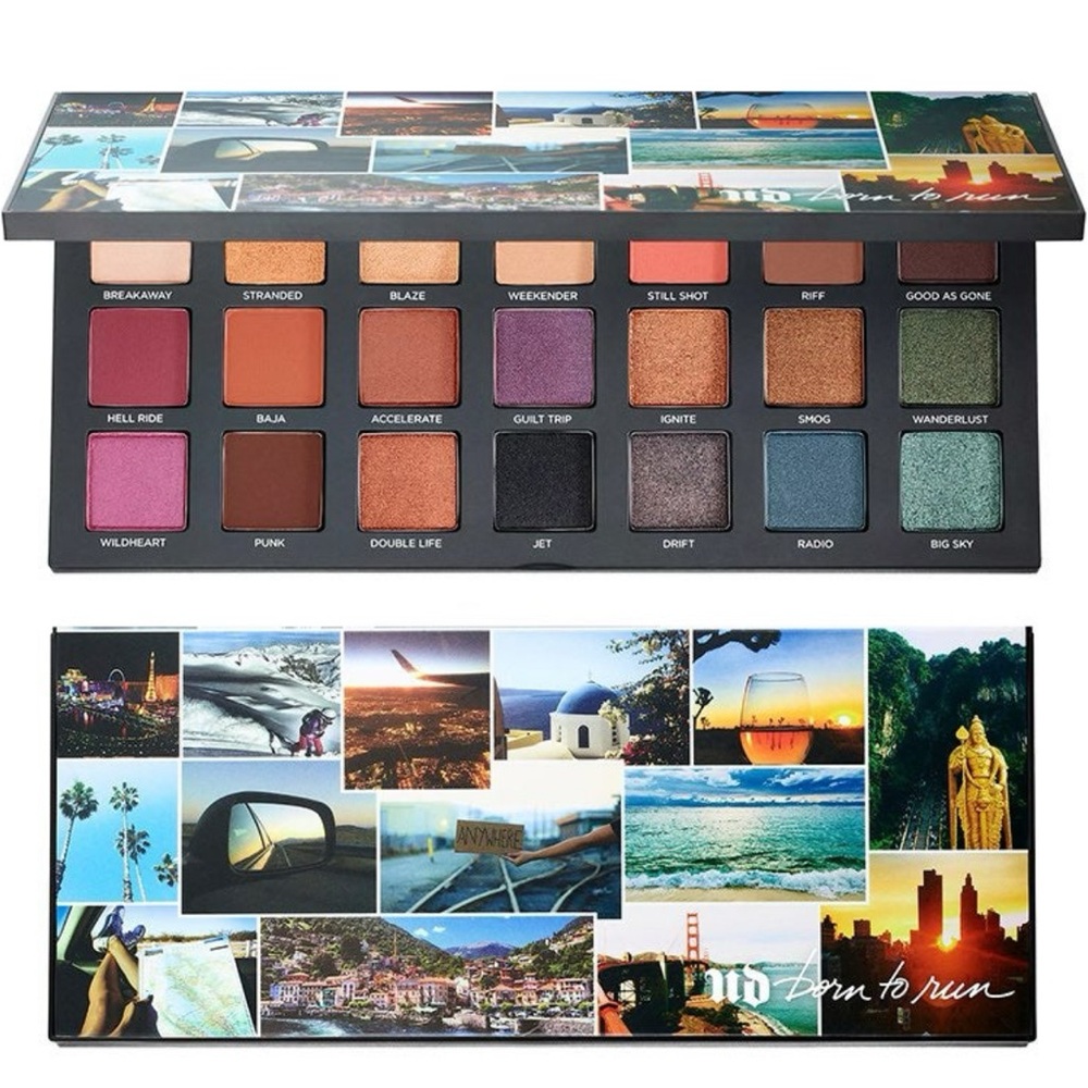 NEW IN BOX Urban Decay Born to Run Eyeshadow Palette